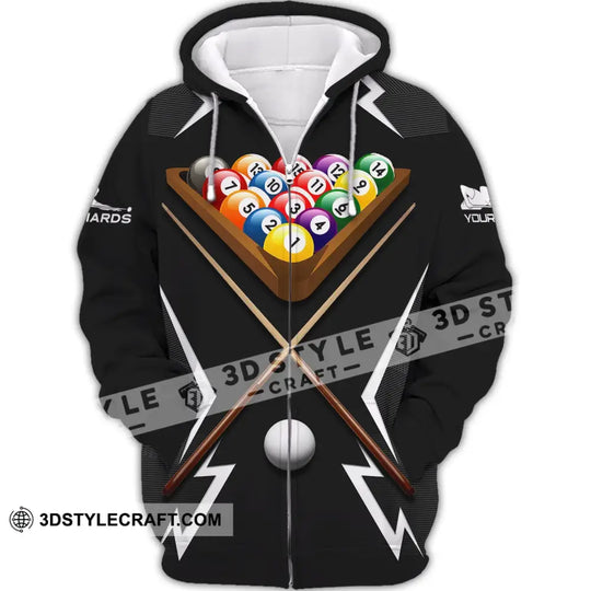 Man Shirt, Custom Billiards Polo Shirt, Billiards T-shirt, Billiards Shirt, Shirt For Billiards Lovers style option 3