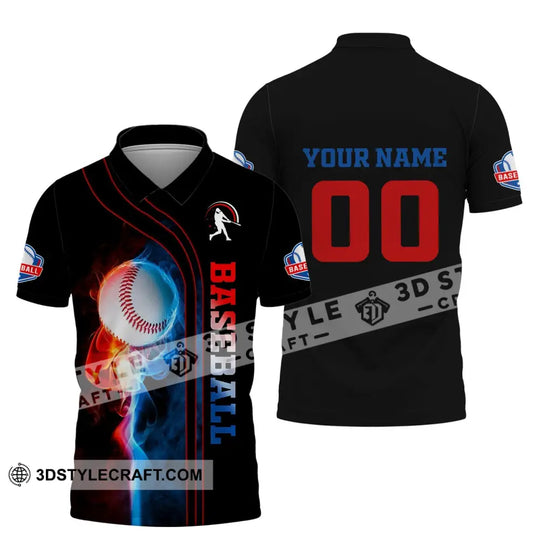 Man Shirt, Custom Name and Number Baseball T-Shirt, Gift for Baseball Player style option 4