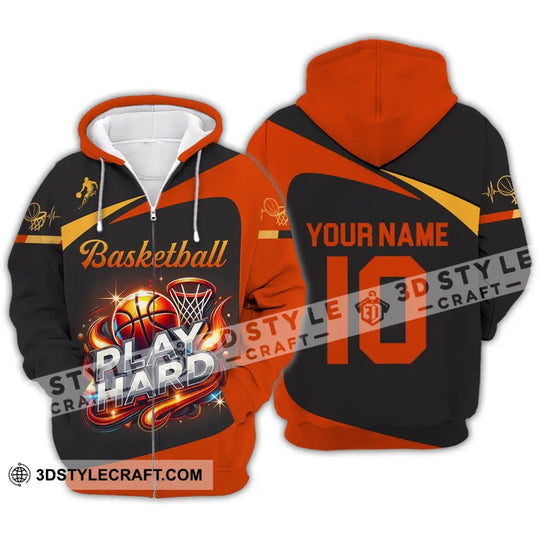 Man Shirt, Custom Name and Number Basketball Shirt, Basketball Polo Long Sleeve, Basketball Club Uniform, Basketball Lover Gift style option 3