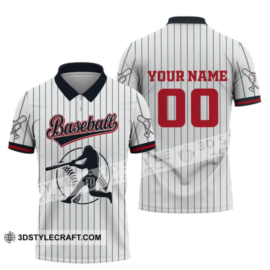 Man Shirt, Custom Name Baseball T-Shirt, Baseball Shirt, Gift For Baseball Player style option 4