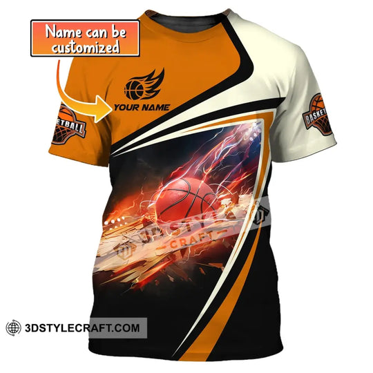 Man Shirt, Custom Name Basketball Shirt, Basketball Hoodie Polo Shirt, Gift for Basketball Lover style option 1