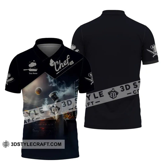 Man Shirt, Custom Name Chef Shirt, Cooking Chef, Gift for Cooking Lovers style option 4