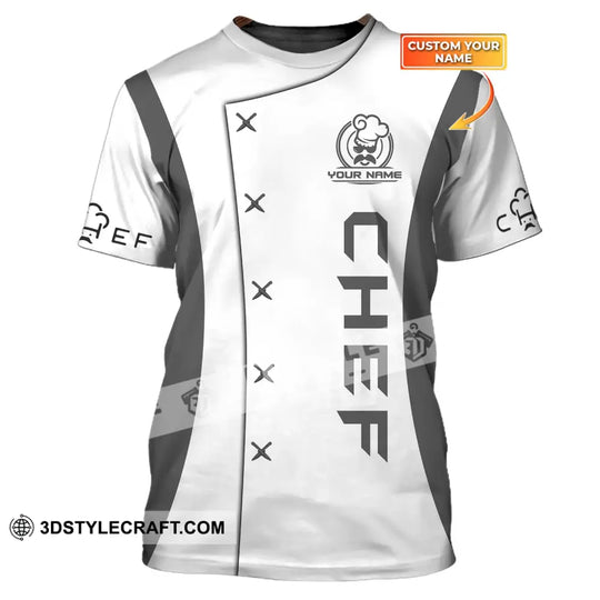 Man Shirt, Custom Name Chef Shirt, Pride Chef, Chef Polo, Gift for Cooking Lovers style option 1