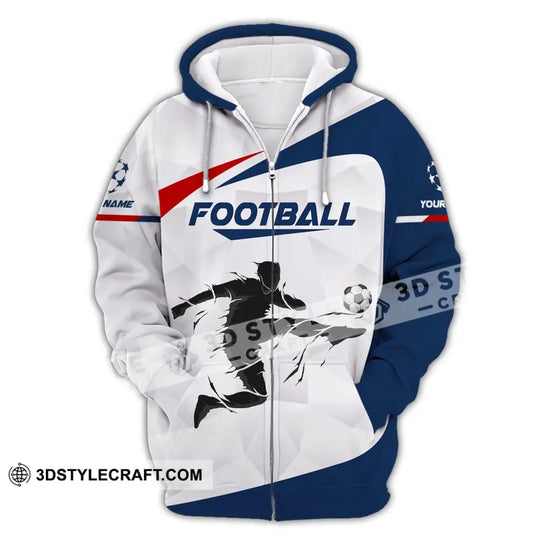 Man Shirt, Custom Name Football T-Shirt, Football Goal, Gift for Football Lover style option 3