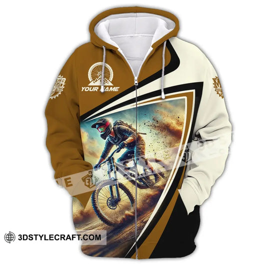 Man Shirt, Custom Name Shirt for Mountain Bike Lover, Mountain Bike Gift, Mountain Bike Polo Long Sleeve Shirt style option 3