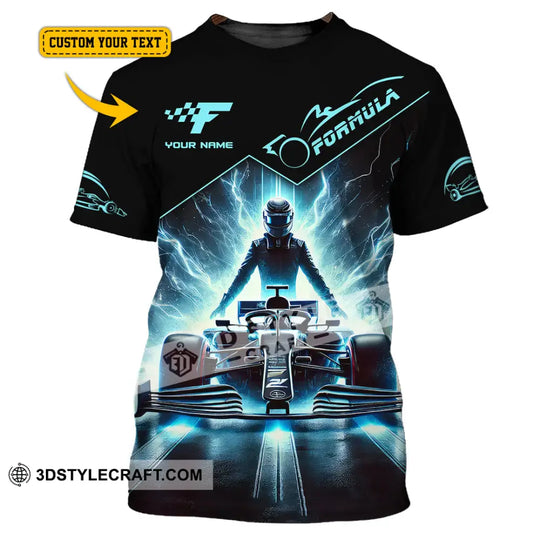 Man Shirt, Custom Name Formula One Shirt, F1 T-Shirt Hoodie Long Sleeve Shirt style option 1