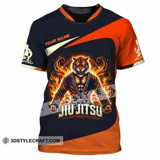 Man Shirt, Custom Name Jiujutsu Shirt, Jiujutsu Lover Hoodie Shirt Polo Long Sleeve Shirt style option 2