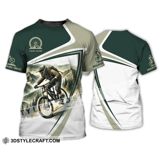 Man Shirt, Custom Name Mountain Bike Shirt, Mountain Bike Lover Hoodie Shirt Polo Long Sleeve Shirt style option 2