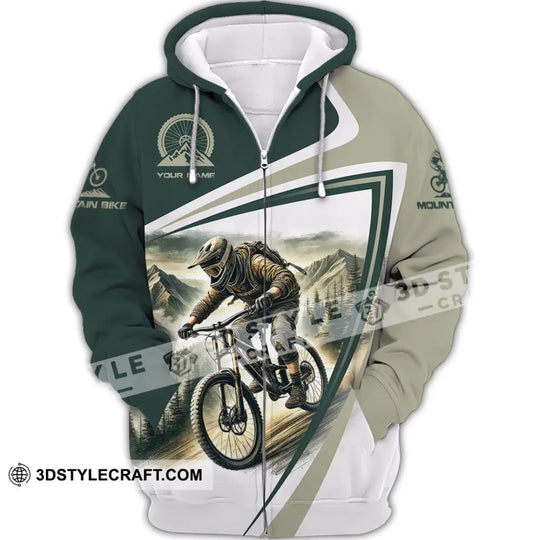 Man Shirt, Custom Name Mountain Bike Shirt, Mountain Bike Lover Hoodie Shirt Polo Long Sleeve Shirt style option 3