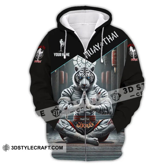 Man Shirt, Custom Name Muay Thai Shirt, Muay Thai Hoodie Polo Long Sleeve Shirt style option 3