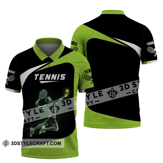 Man Shirt, Custom Name Tennis Shirt, T-Shirt for Tennis Team, Gift for Tennis Players style option 4