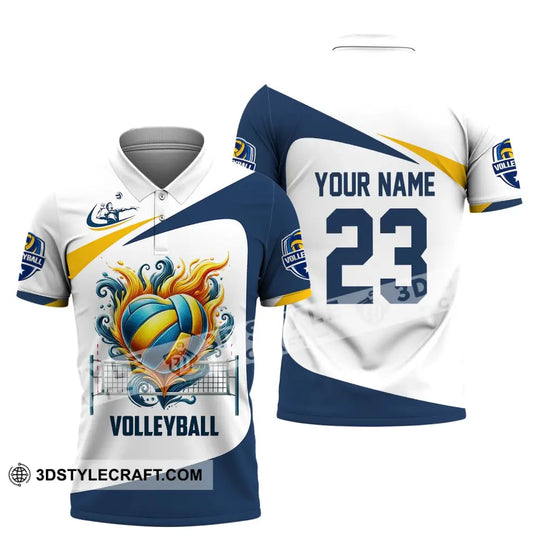 Man Shirt, Custom Name Volleyball Player Shirt, T-Shirt for Volleyball Lover, Volleyball Team Uniform style option 4