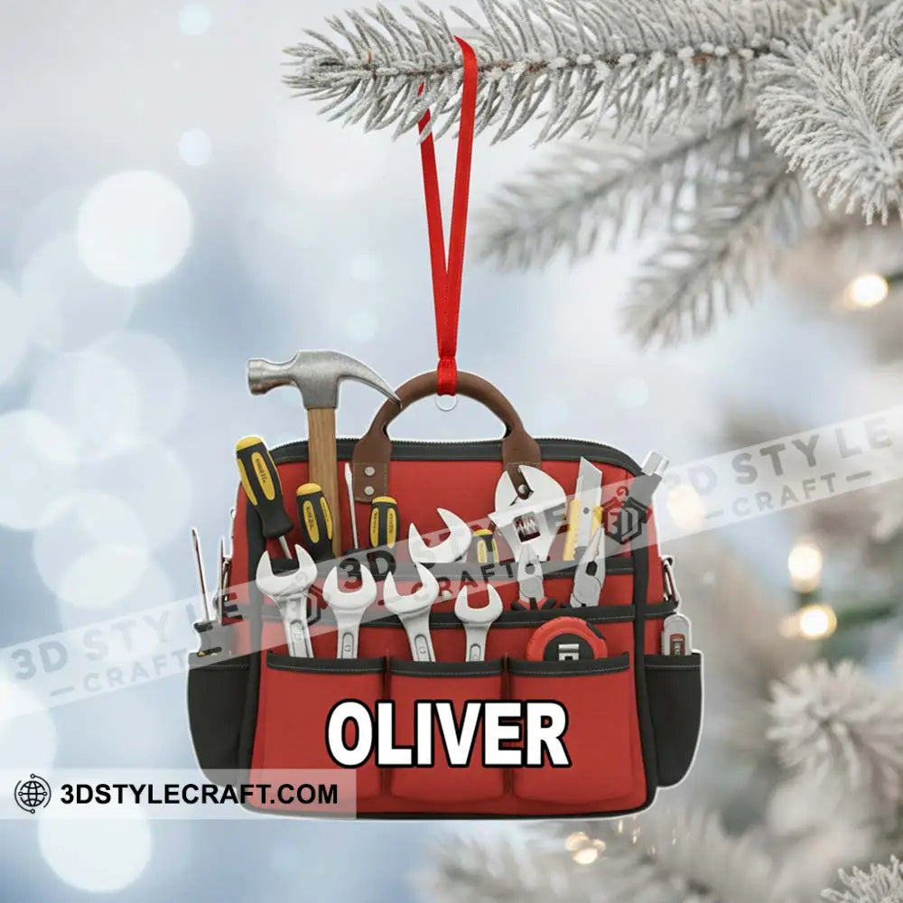 Mechanic Home Decor Christmas Ornament Personalized Ornament Ornament