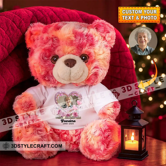 Memorial Bear, Personalized Teddy Bear Shirt style option 1