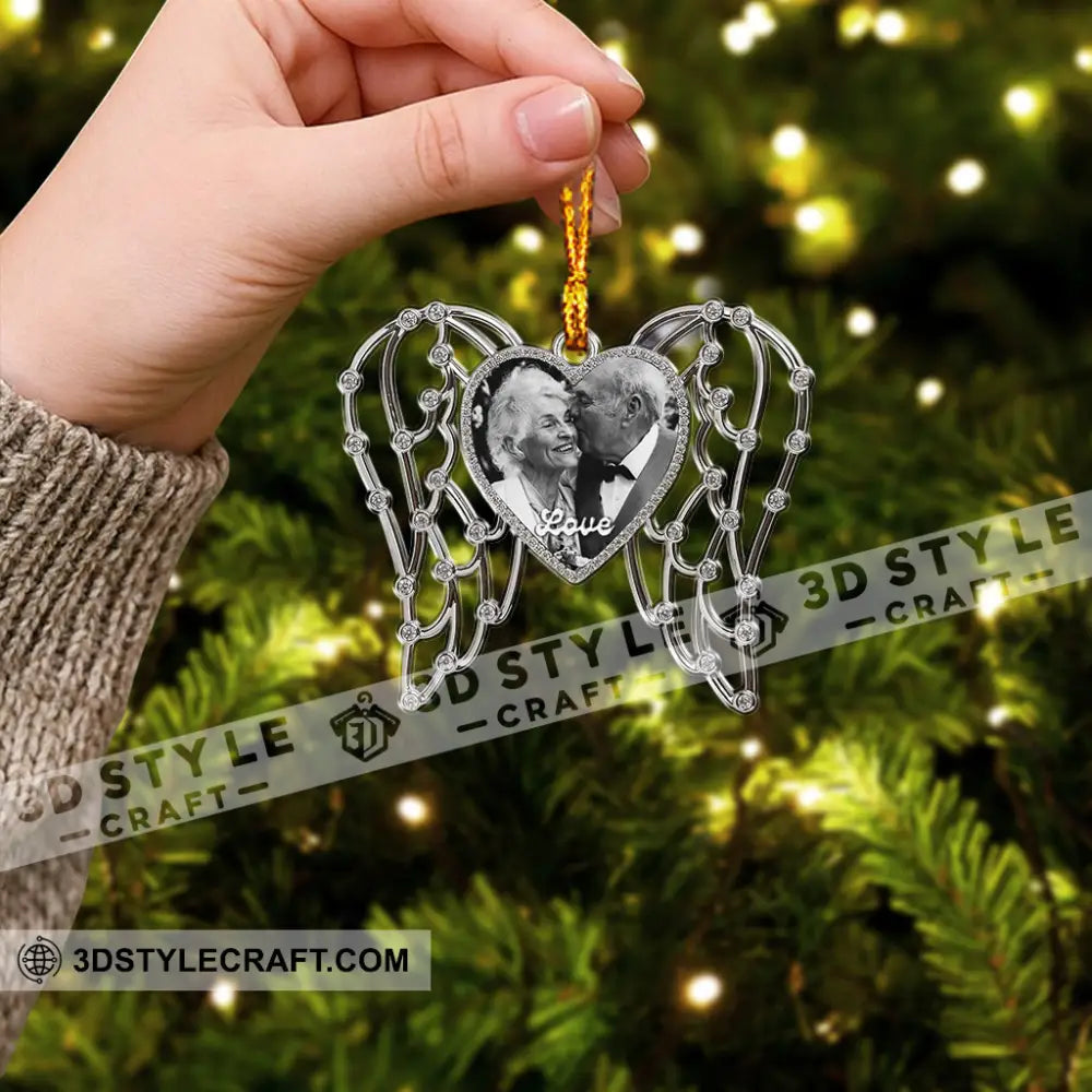 Memorial Christmas Home Decor Christmas Ornament Personalized Ornament Ornament