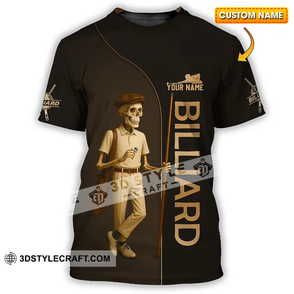 Men Shirt - Custom Billiards Shirt T-shirt