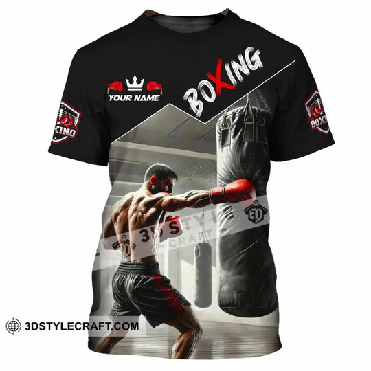 Men Shirt - Custom Boxing Strong Man Shirt style option 3