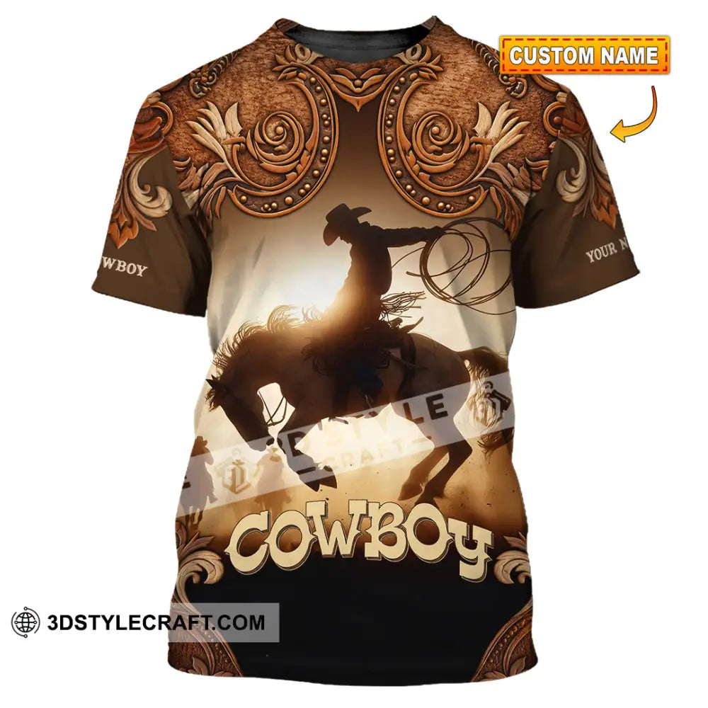 Men Shirt - Custom Cowboy Shirt - T-shirt