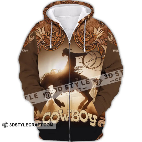 Men Shirt - Custom Cowboy Shirt style option 3