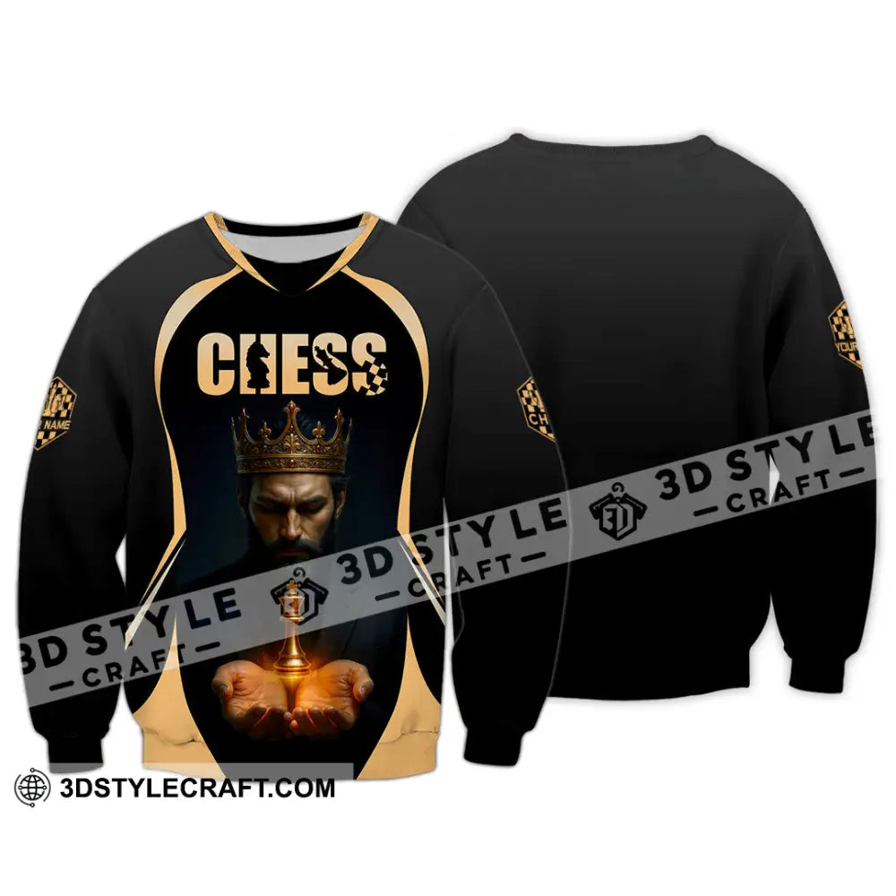 Men Shirt - Custom Guess Player Shirt King Of Guess Long Sleeve / S T-shirt