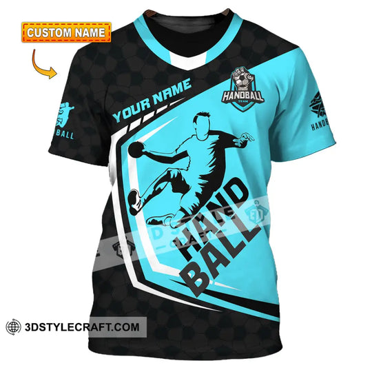 Men Shirt - Custom Handball 3D Shirt style option 1
