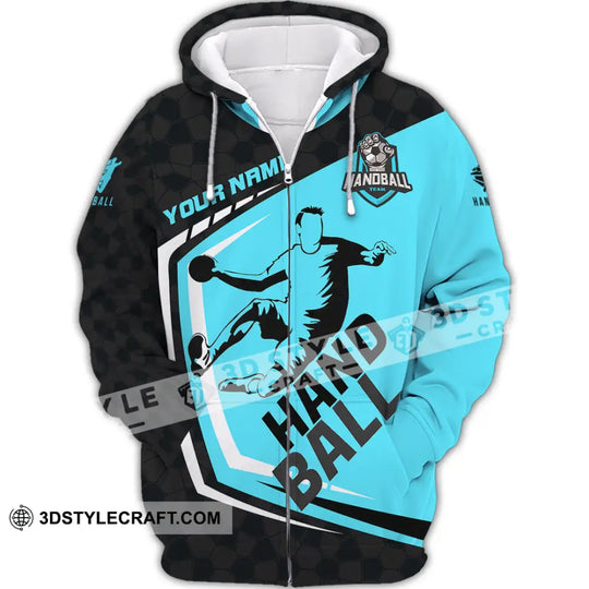 Men Shirt - Custom Handball 3D Shirt style option 3