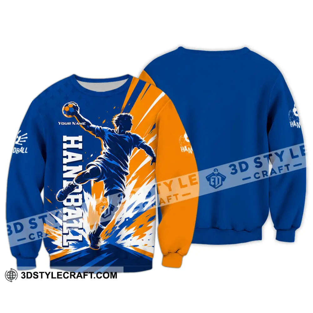 Men Shirt - Custom Handball Shirt - Long Sleeve / S - T-shirt