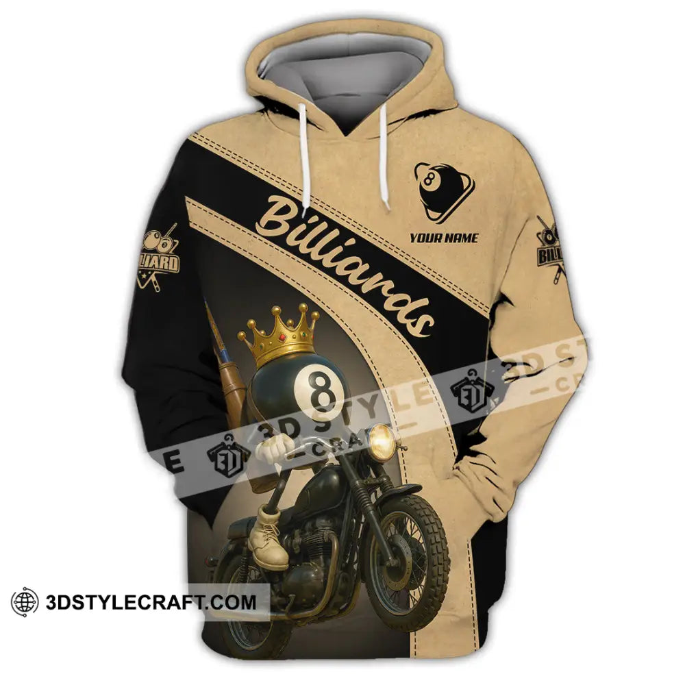 Men Shirt - Custom Kings Of Billiards Shirt Hoodie / S T-shirt