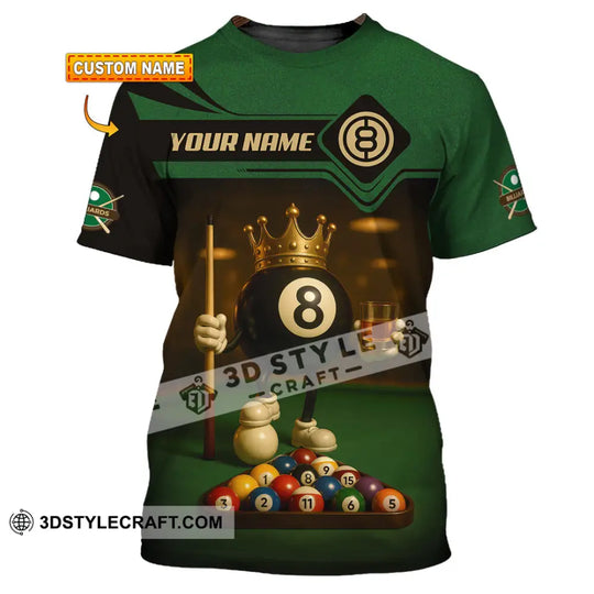 Men Shirt - Custom Kings Of Billiards Shirt style option 1