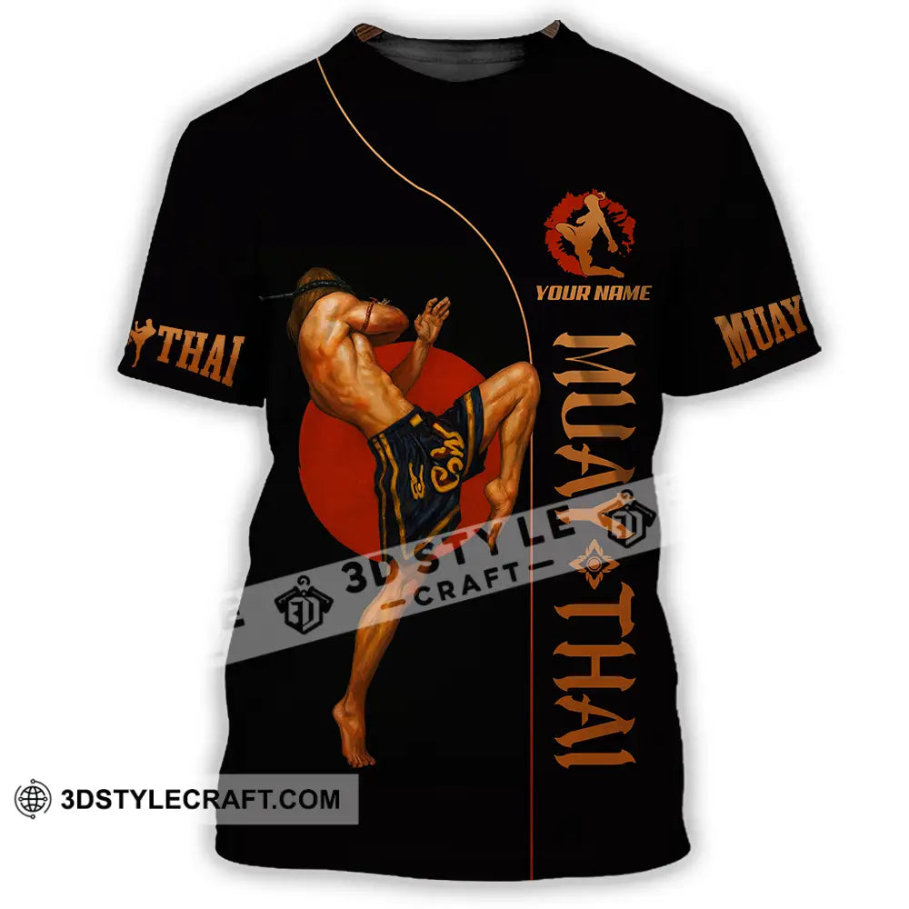 Men Shirt - Custom Let’s Fight Muay Thai Sport Shirt T-Shirt / S T-shirt