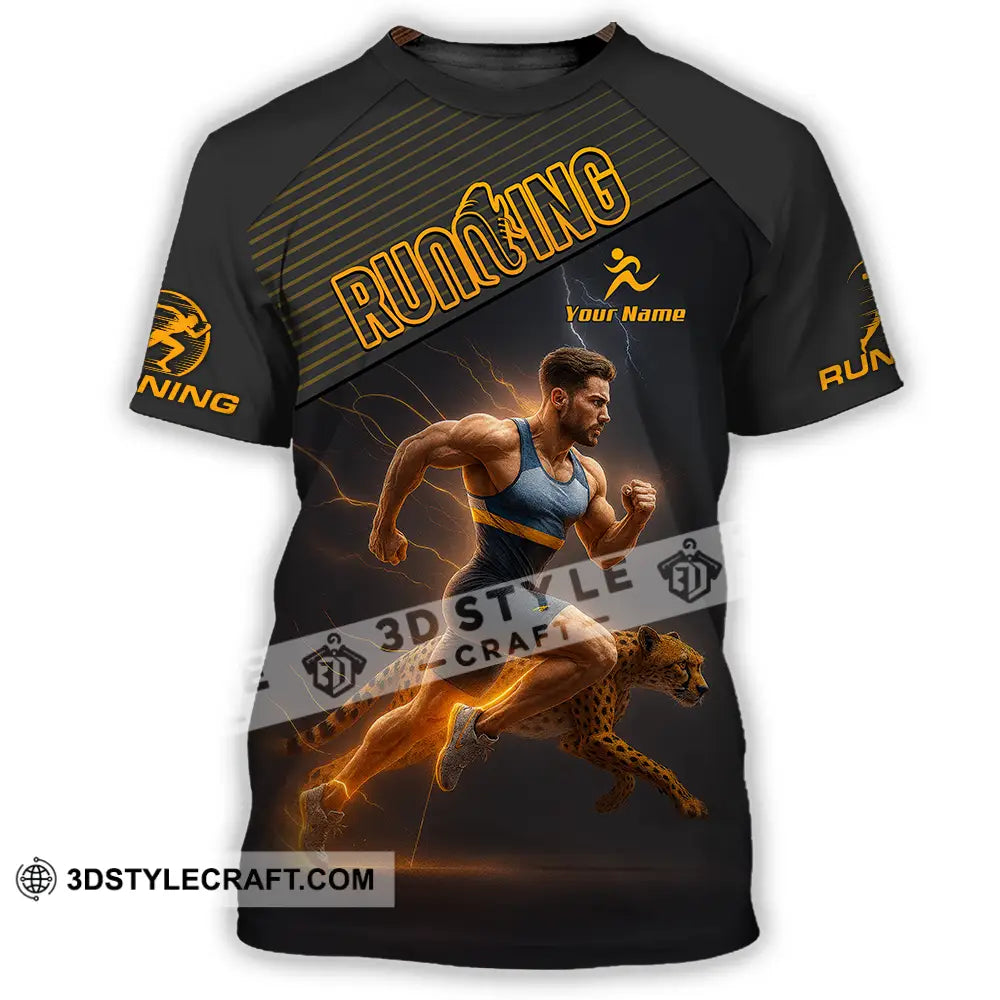Men Shirt - Custom Man Running Shirt T-Shirt / S T-shirt