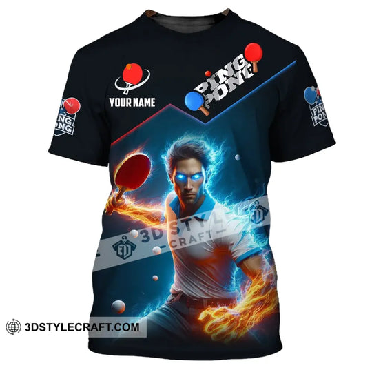 Men Shirt - Custom Ping Pong Lover Shirt style option 3