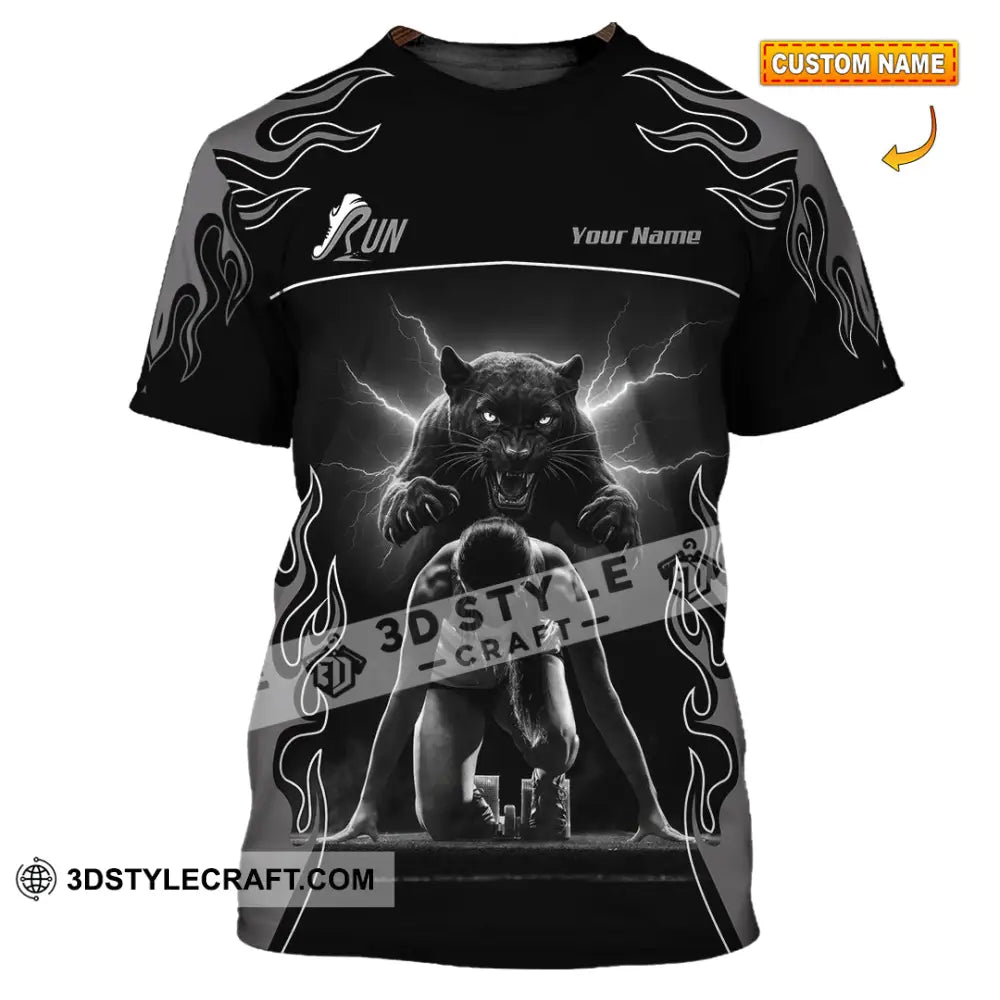 Men Shirt - Custom Ready To Run Love Running Shirt T-shirt