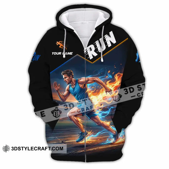 Men Shirt - Custom Run Shirt style option 4