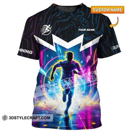 Men Shirt - Custom Running, Love Runner Shirt style option 1