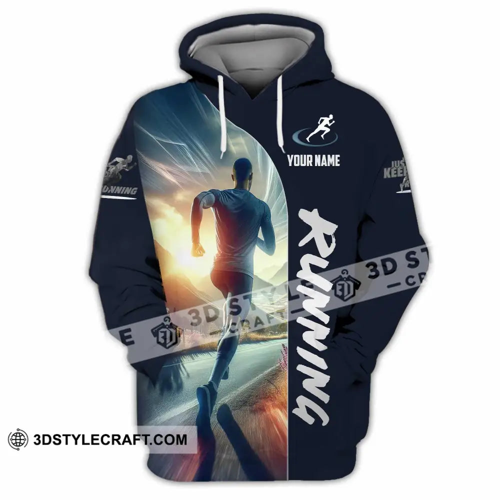 Men Shirt - Custom Running Lover Shirt Hoodie / S T-shirt