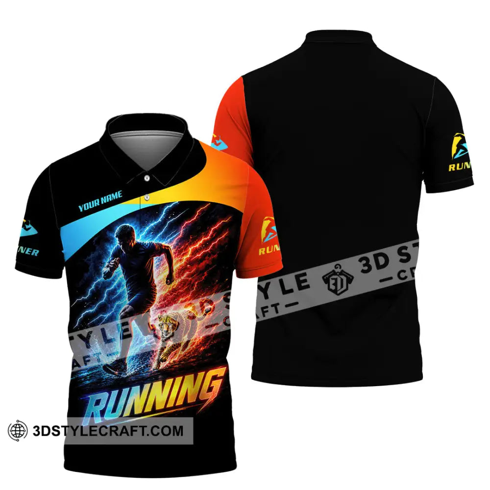 Men Shirt - Custom Running Shirt - Polo Shirt / S - T-shirt