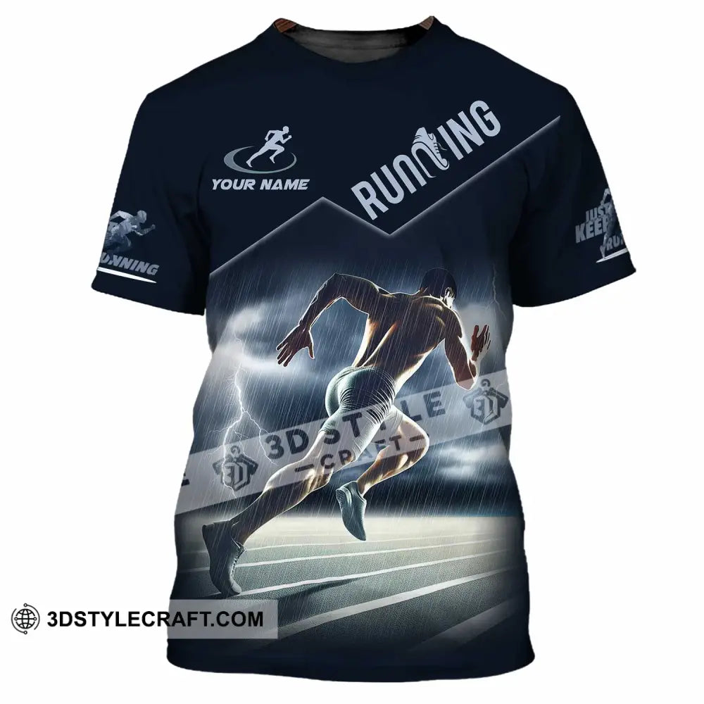 Men Shirt Custom Running Shirt T Shirt / S T shirt