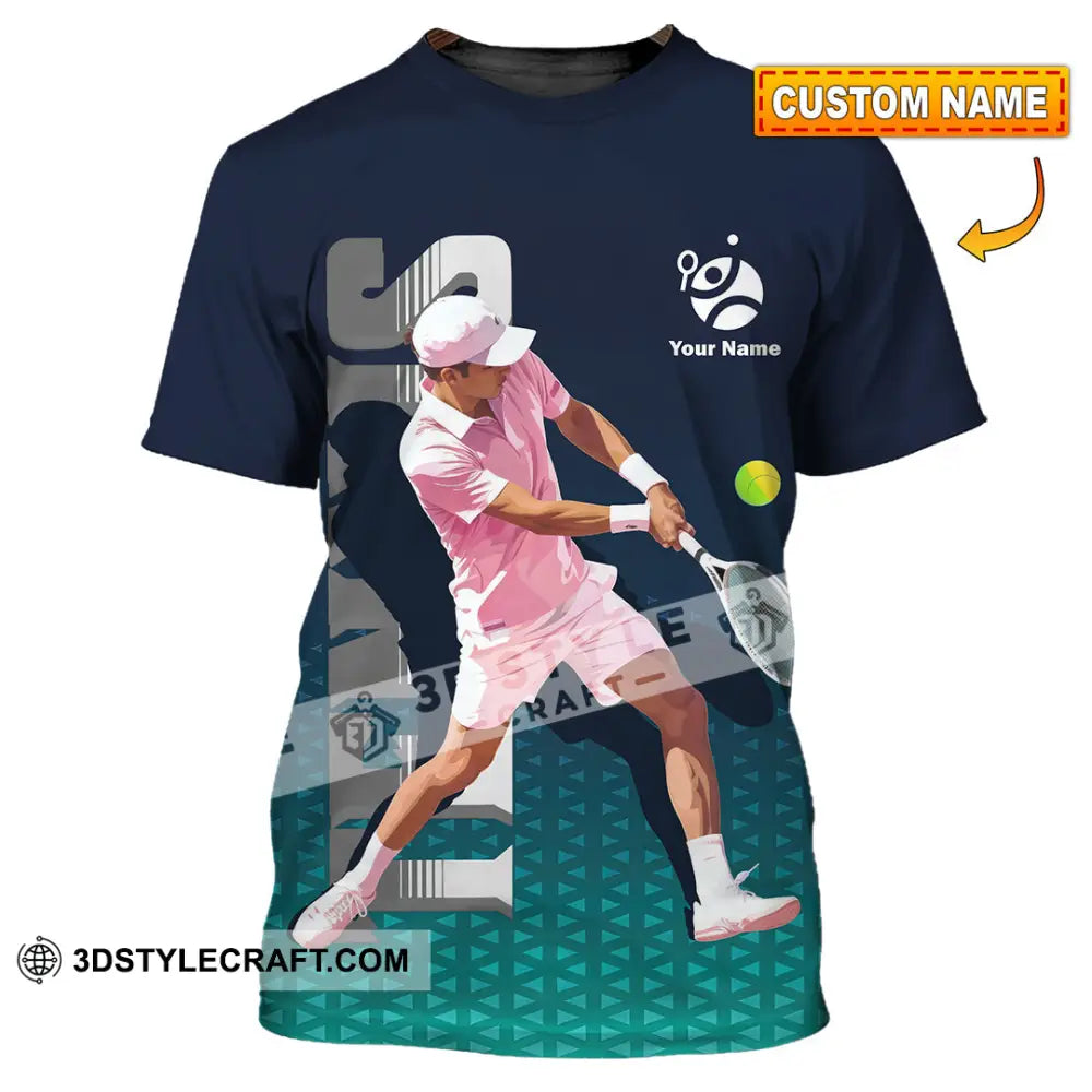 Men Shirt - Custom Tennis 3D Shirt T-shirt