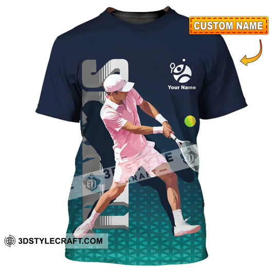 Men Shirt - Custom Tennis 3D Shirt T-shirt