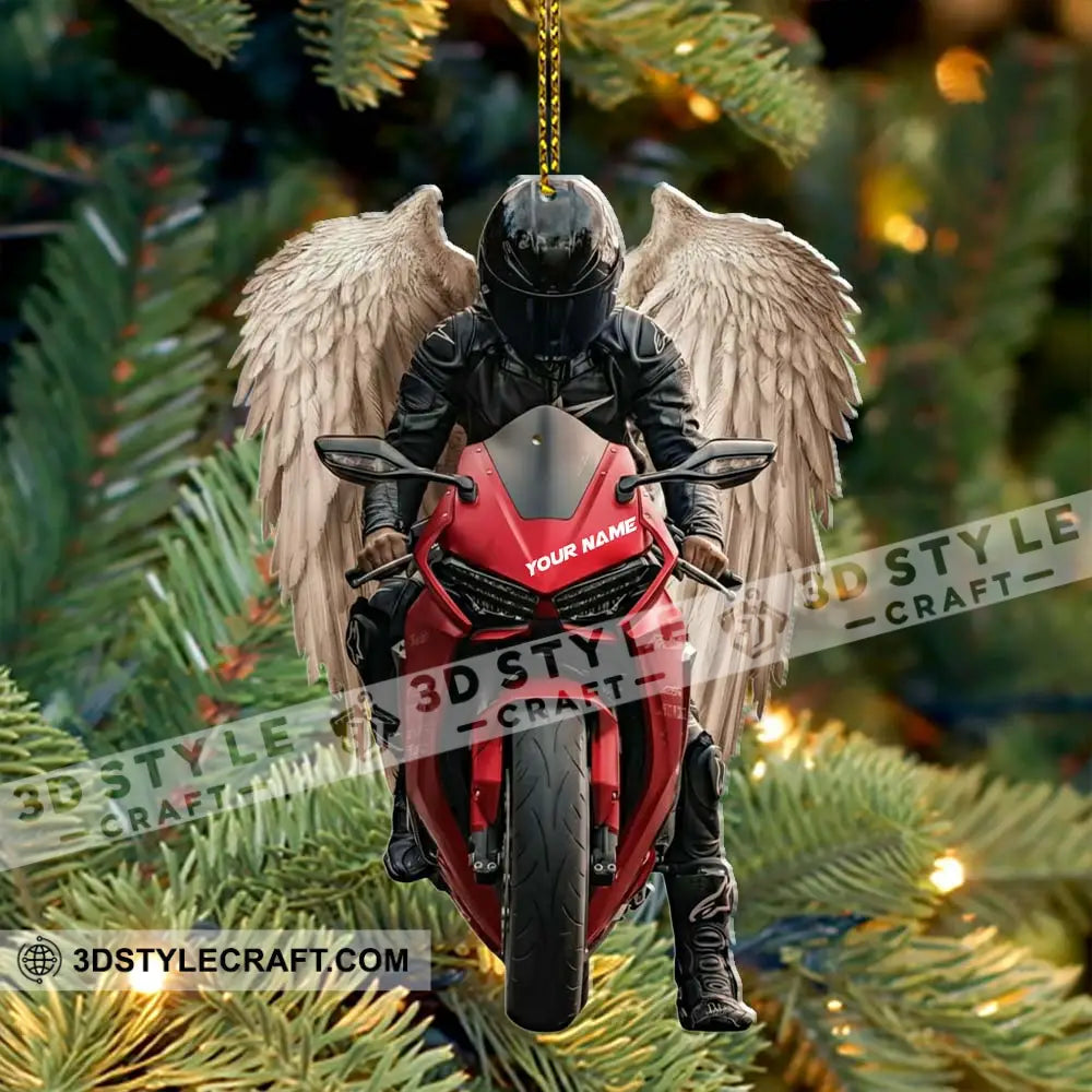 Motorbike Home Decor Christmas Ornament Personalized Ornament Ornament