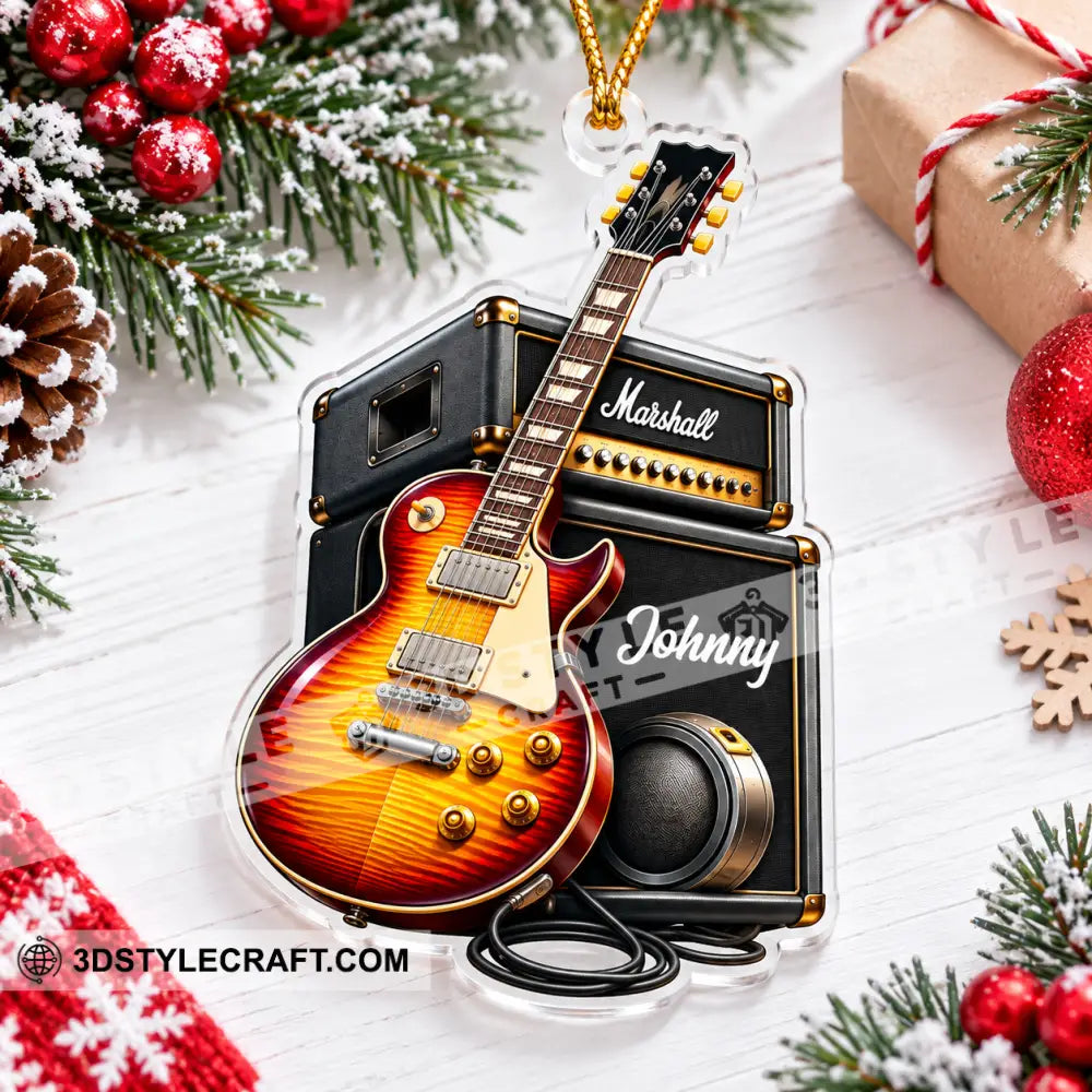 Musician Home Decor Christmas Ornament Personalized Ornament - Ornament