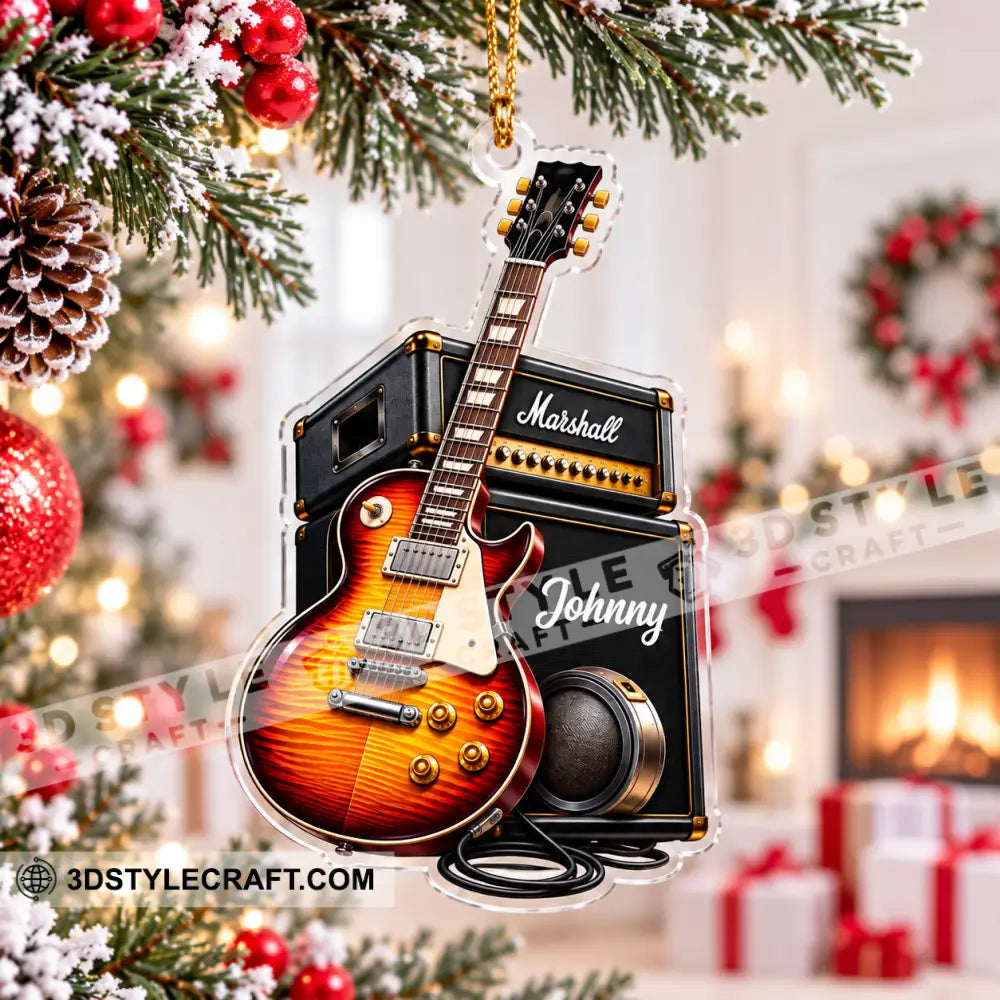 Musician Home Decor Christmas Ornament Personalized Ornament - Ornament