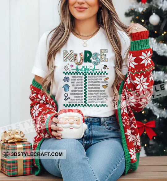 Nurse Life, Gift For Nurse T-Shirt style option 1