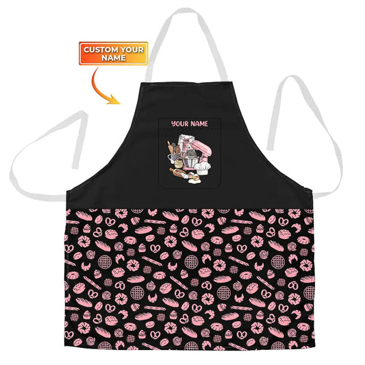 Personalized Apron Baker Joymuu Cooking Apparel Chef