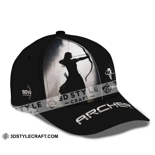 Personalized Cap, Customized Archer Classic Cap style option 3