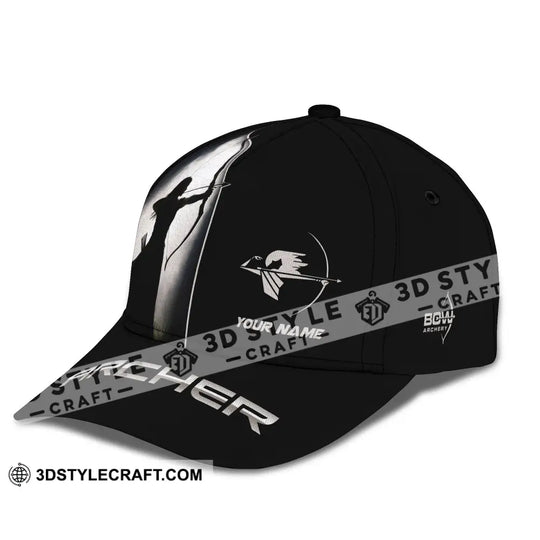 Personalized Cap, Customized Archer Classic Cap style option 4