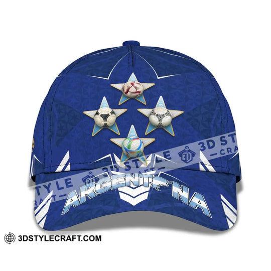 Personalized Cap, Customized Argentina World Cup 2026 Classic Cap style option 2
