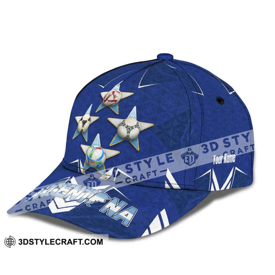 Personalized Cap, Customized Argentina World Cup 2026 Classic Cap style option 4