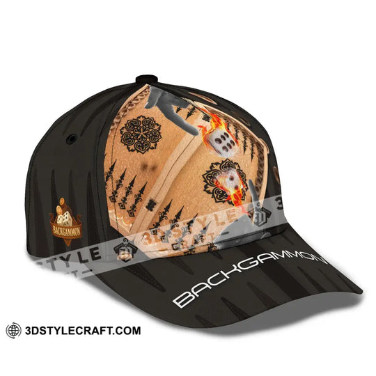Personalized Cap, Customized Backgammon Classic Cap style option 3